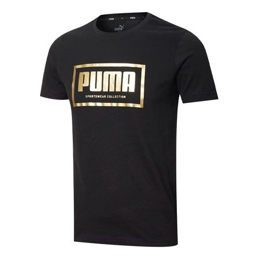 Футболка metallic logo t-shirt 'black gold' Puma, черный
Футболка metallic logo t-shirt 'black gold' Puma, черный