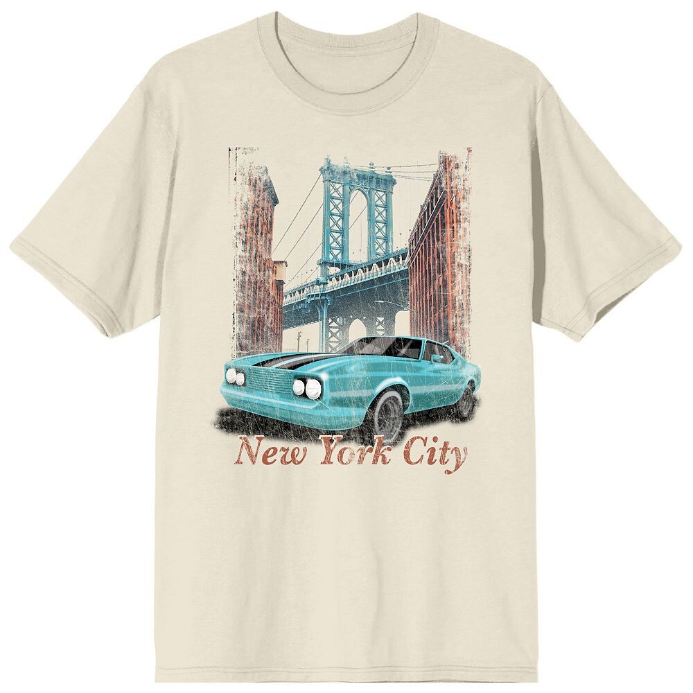 Мужская футболка с рисунком Car Fanatic New York City Licensed Character, кремовый
Мужская футболка с рисунком Car Fanatic New York City Licensed Character, кремовый