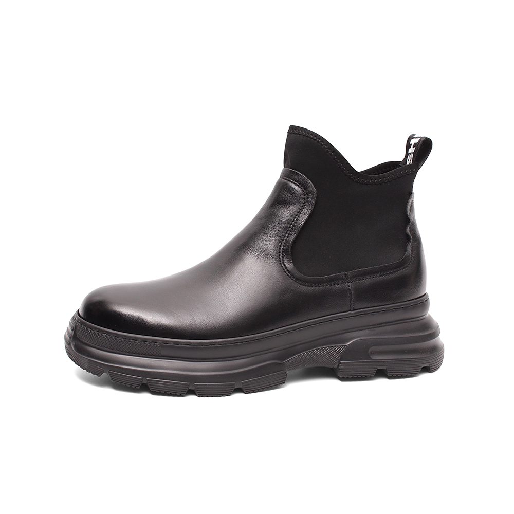 Daying Короткие мужские ботинки челси, черные
Daying Короткие мужские ботинки челси, черные