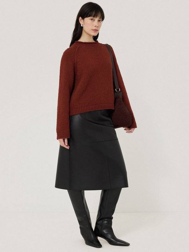 Плотный текстурированный джемпер Jigsaw, красный
Плотный текстурированный джемпер Jigsaw, красный