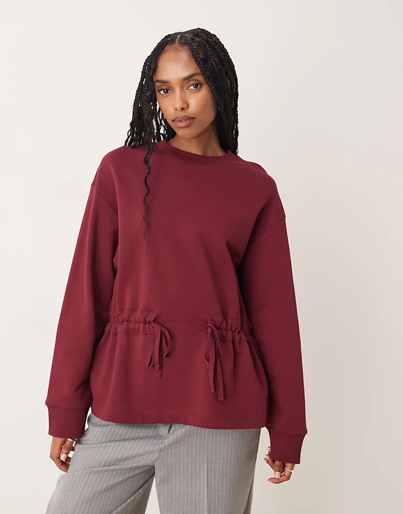 Толстовка ASOS DESIGN с бантом и сборками в бордовом цвете, Красный, Толстовка ASOS DESIGN с бантом и сборками в бордовом цвете
Толстовка ASOS DESIGN с бантом и сборками в бордовом цвете, Красный, Толстовка ASOS DESIGN с бантом и сборками в бордовом цвете