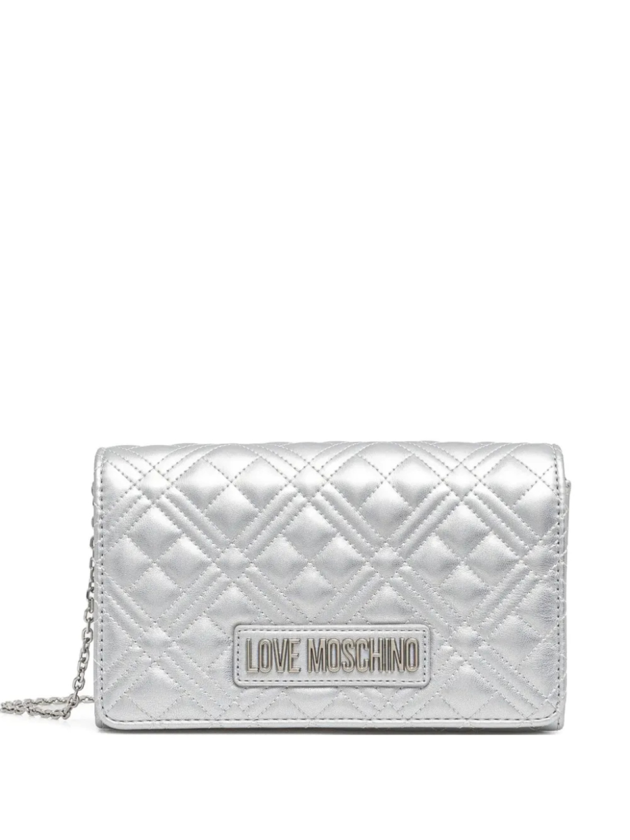 Стеганая сумка через плечо с логотипом Love Moschino, серебряный, Серебристый, Стеганая сумка через плечо с логотипом Love Moschino, серебряный
Стеганая сумка через плечо с логотипом Love Moschino, серебряный, Серебристый, Стеганая сумка через плечо с логотипом Love Moschino, серебряный