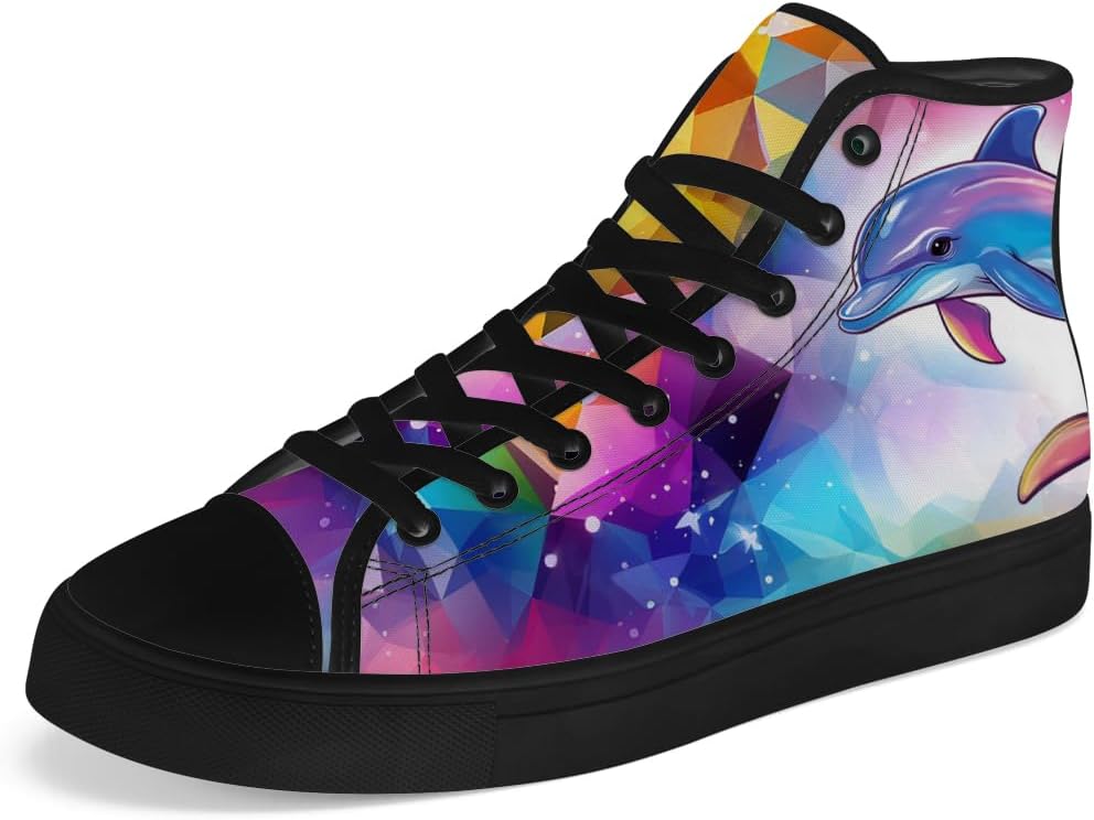 Мужские и женские высокие кеды из холста Dolphin с шнуровкой, повседневная обувь Chebing, пурпурный
Мужские и женские высокие кеды из холста Dolphin с шнуровкой, повседневная обувь Chebing, пурпурный