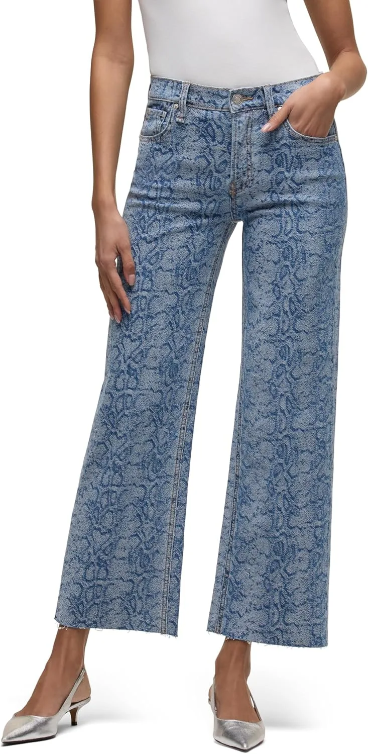 Hudson Women's Rosie джинсы с высокой посадкой и широкими штанинами
Hudson Women's Rosie джинсы с высокой посадкой и широкими штанинами