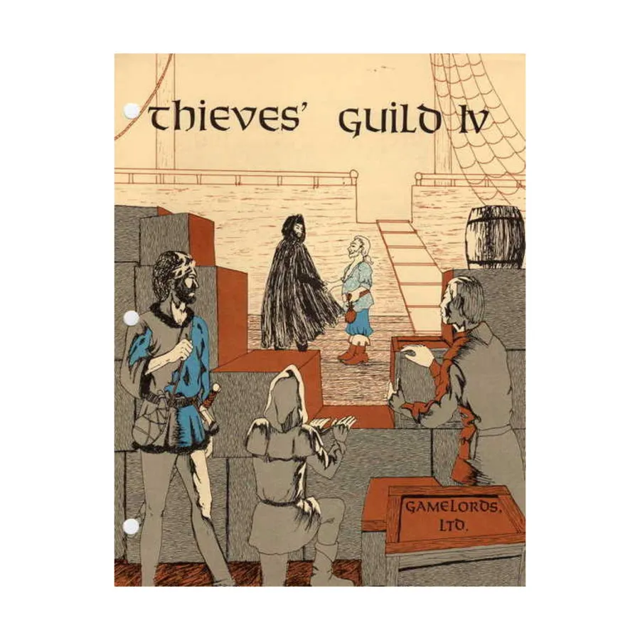 Гильдия Воров № 4 (1-е издание), Thieves' Guild (Gamelords)
Гильдия Воров № 4 (1-е издание), Thieves' Guild (Gamelords)
