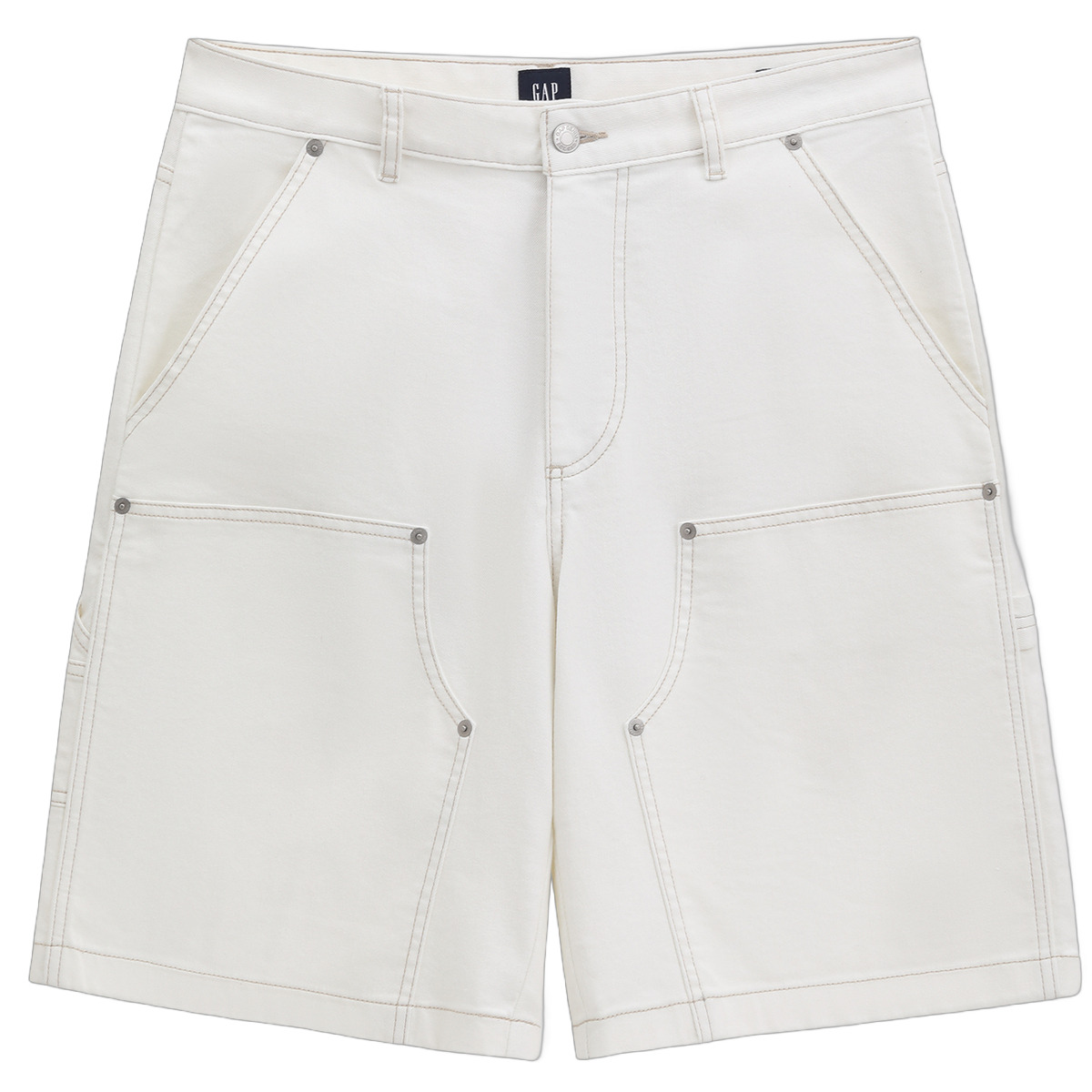 Джинсовые шорты мужские GAP, белый
Джинсовые шорты мужские GAP, белый