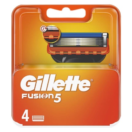 Бритва Fusion 5 X4 — мужская Gillette
Бритва Fusion 5 X4 — мужская Gillette
