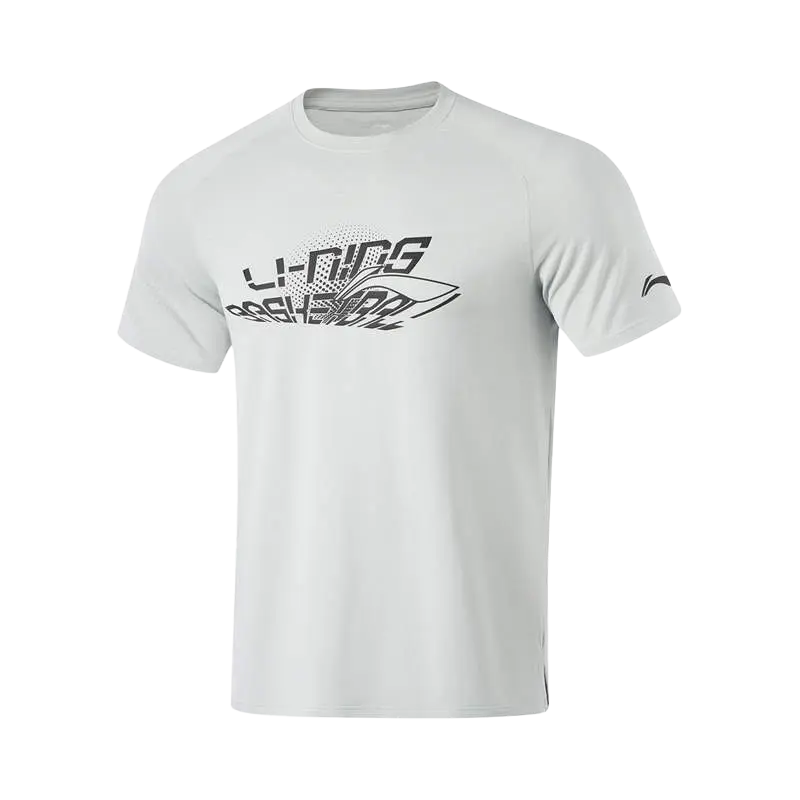 Мужская футболка Li Ning с круглым вырезом, цвет «капля воды», серая, Серый, Мужская футболка Li Ning с круглым вырезом, цвет «капля воды», серая
Мужская футболка Li Ning с круглым вырезом, цвет «капля воды», серая, Серый, Мужская футболка Li Ning с круглым вырезом, цвет «капля воды», серая