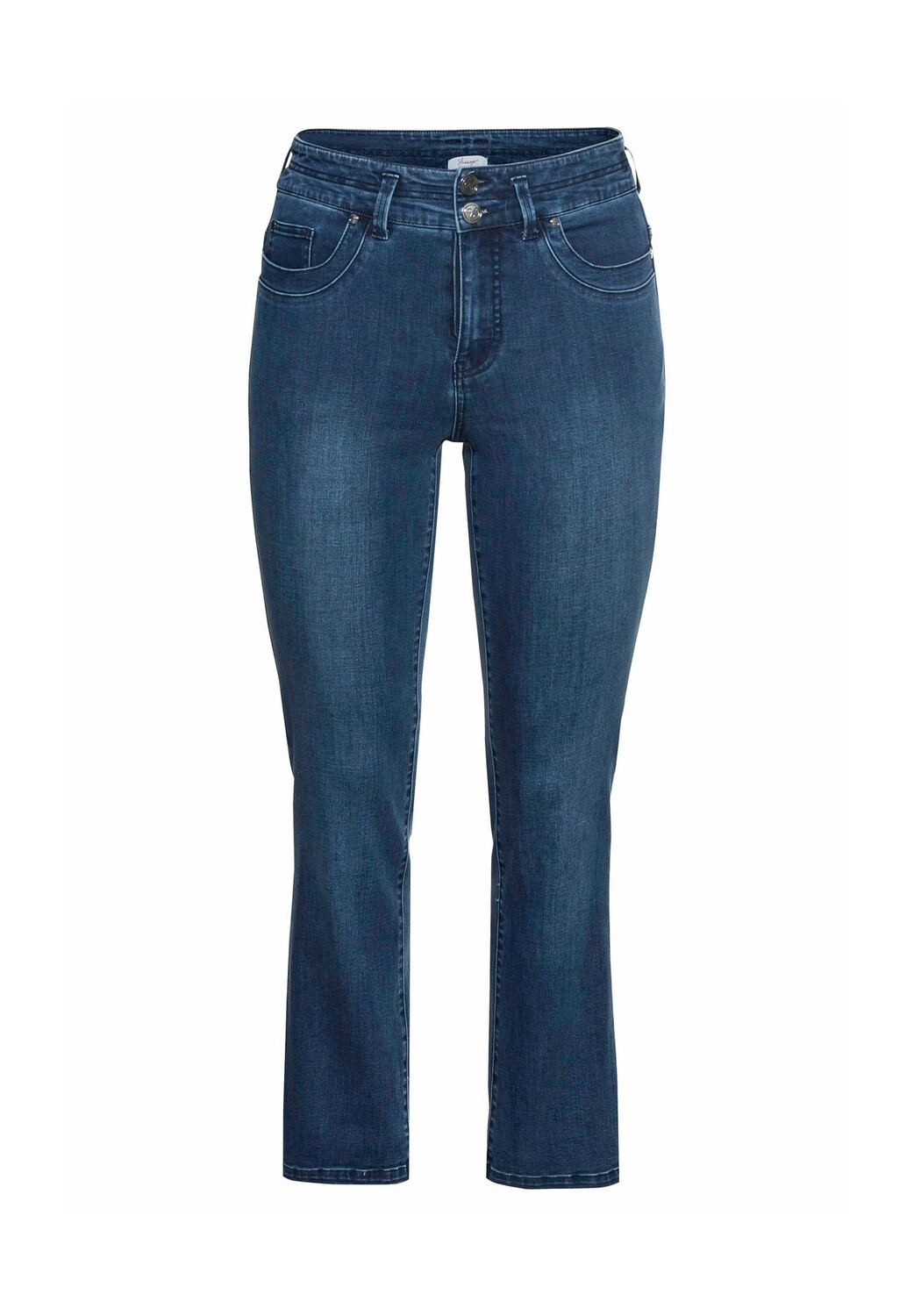 Джинсы MANUELA для узкой талии и сильных бедер sheego, цвет Dark Blue Denim
Джинсы MANUELA для узкой талии и сильных бедер sheego, цвет Dark Blue Denim