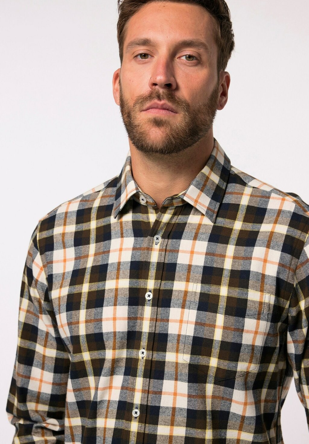 Рубашка KARO-LANGARM KENTKRAGEN MODERN FIT JP1880, темно-коричневый
Рубашка KARO-LANGARM KENTKRAGEN MODERN FIT JP1880, темно-коричневый