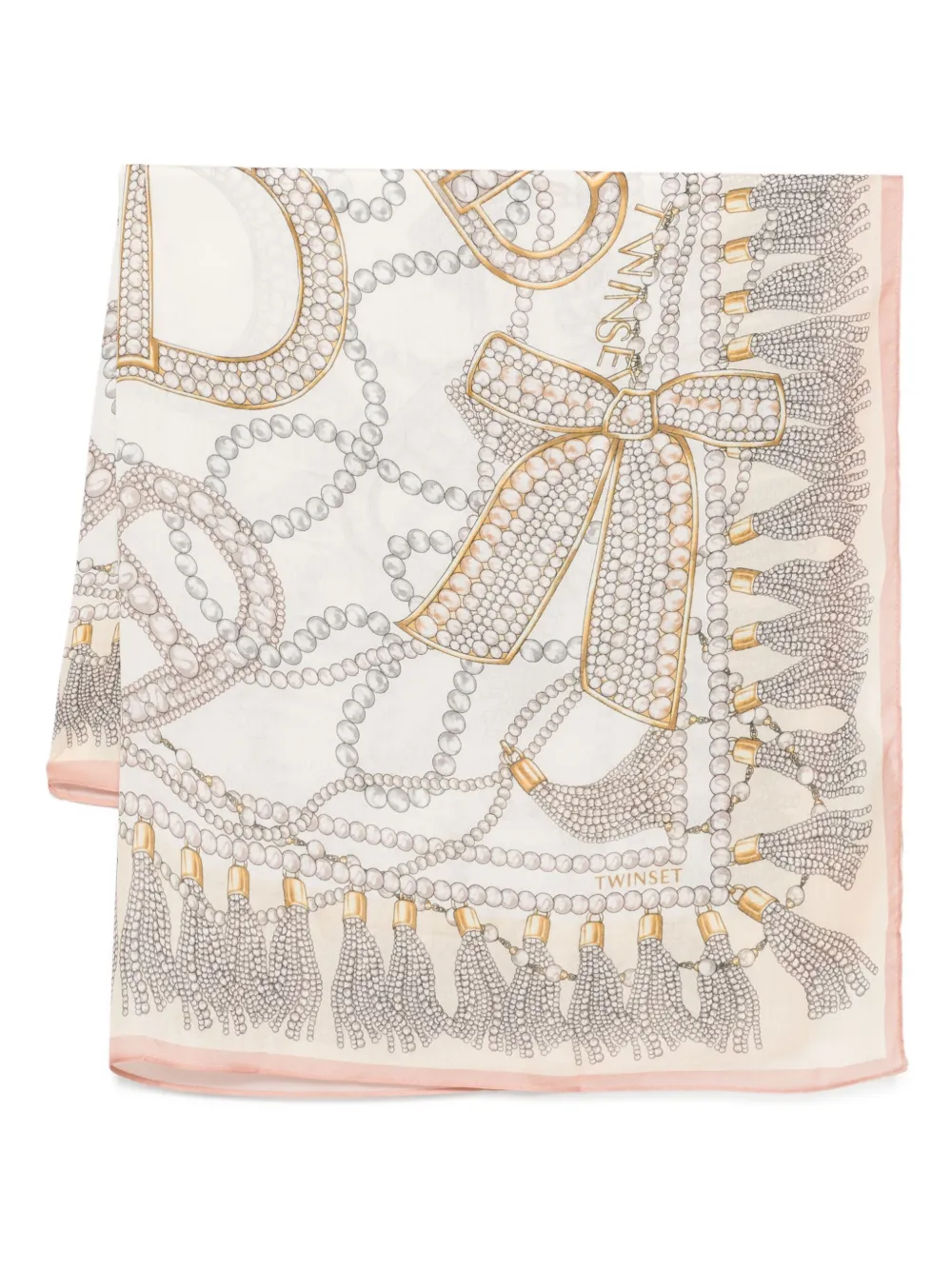 Шарф с жемчужными кисточками TWINSET, нейтральный
Шарф с жемчужными кисточками TWINSET, нейтральный
