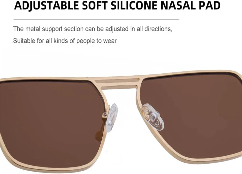 Мужские солнцезащитные очки в стиле стимпанк большого размера, винтажные панк-очки в металлической оправе, классические очки для вождения KTUCN, C9silver3gray
Мужские солнцезащитные очки в стиле стимпанк большого размера, винтажные панк-очки в металлической оправе, классические очки для вождения KTUCN, C9silver3gray