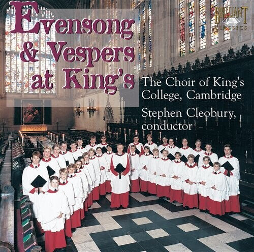 CD диск Cleobury, Stephen: Evensong & Vespers at Kings
CD диск Cleobury, Stephen: Evensong & Vespers at Kings