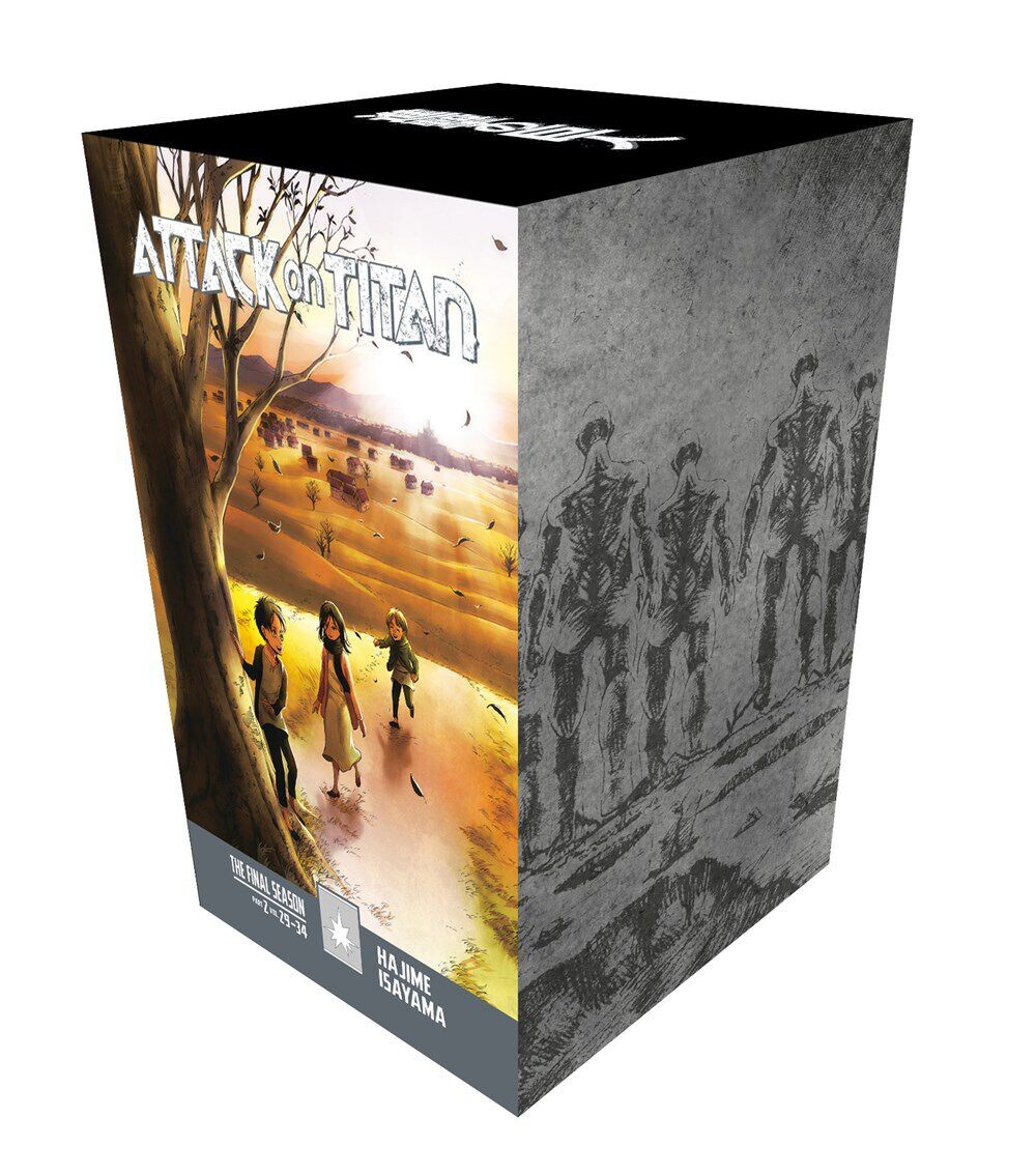 Манга Attack on Titan: The Final Season Part 2 Manga Box Set
Манга Attack on Titan: The Final Season Part 2 Manga Box Set