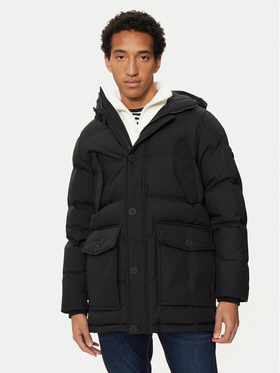 Пуховик стандартного кроя Tommy Hilfiger, черный
Пуховик стандартного кроя Tommy Hilfiger, черный