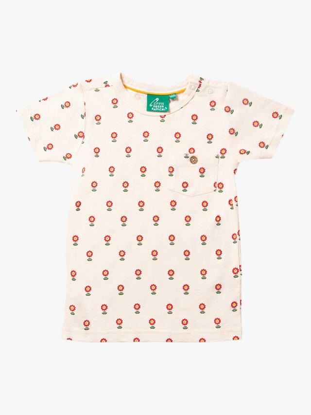 Детская футболка с цветочным рисунком Little Green Radicals, кремовый/разноцветный
Детская футболка с цветочным рисунком Little Green Radicals, кремовый/разноцветный