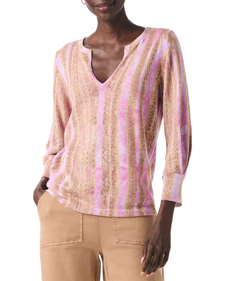 Свитер NIC+ZOE Rolling Dunes Nic + Zoe, розовый 
Свитер NIC+ZOE Rolling Dunes Nic + Zoe, розовый