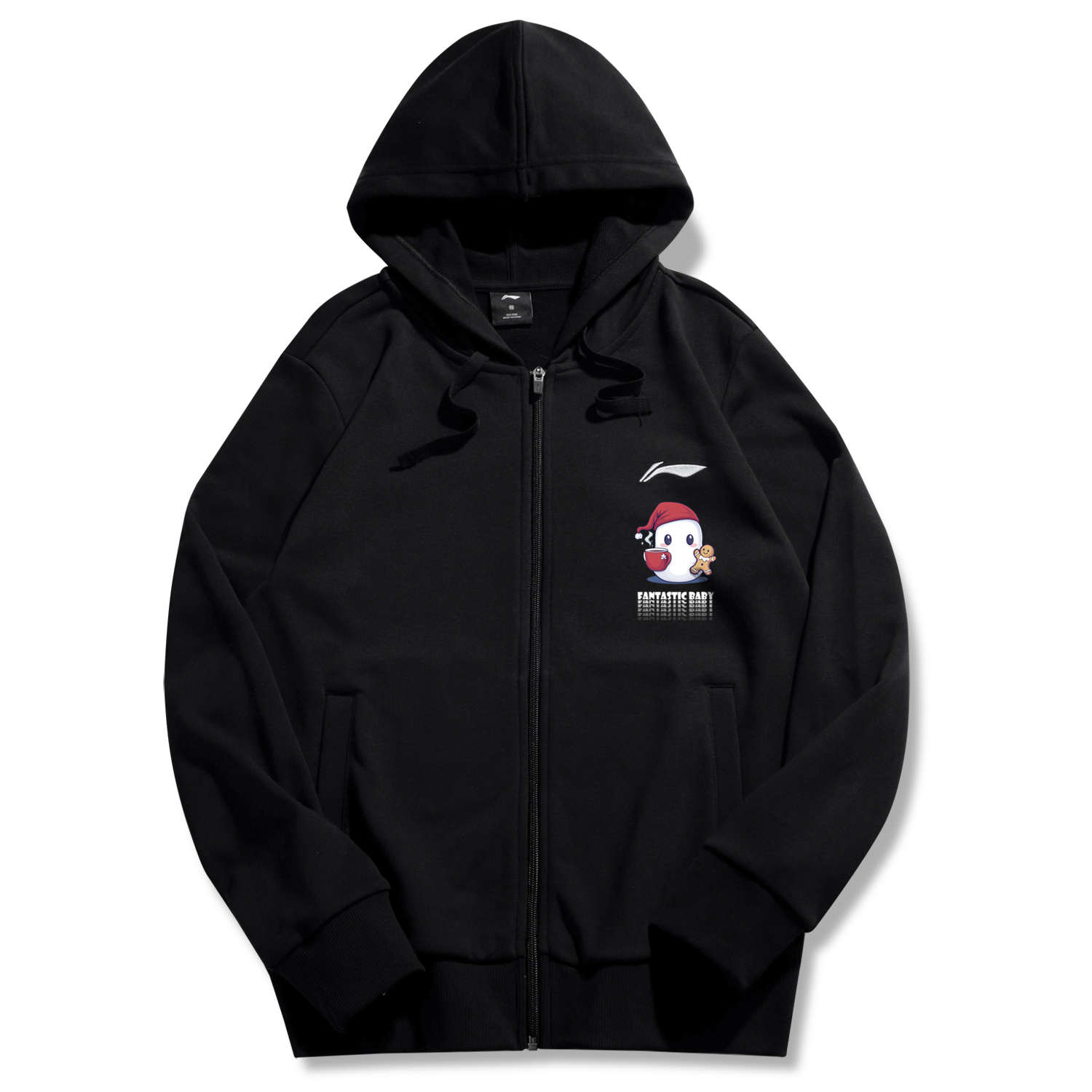 LINING Куртка унисекс черная, Black
LINING Куртка унисекс черная, Black