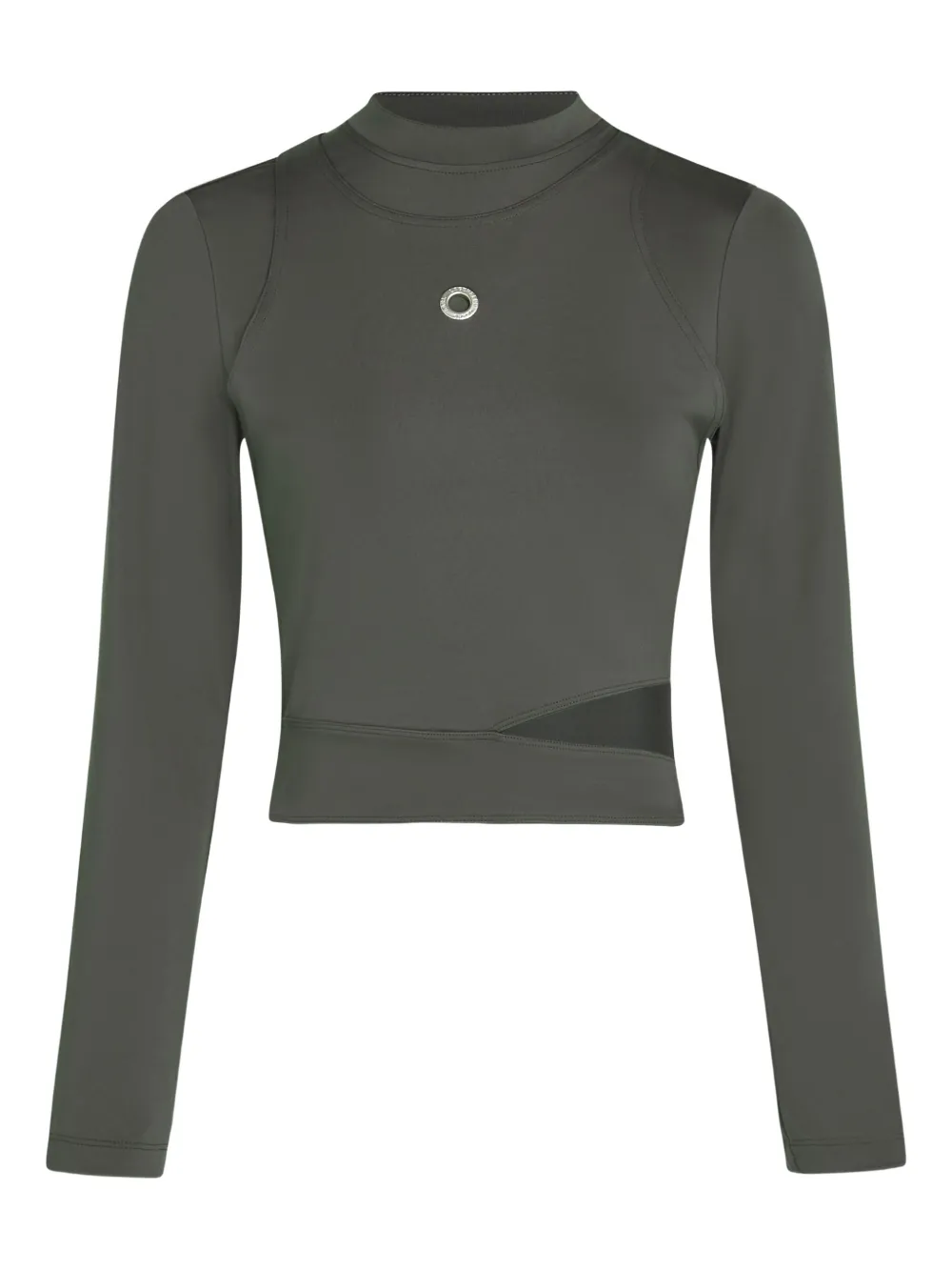 Топ с высоким воротником и вырезами Karl Lagerfeld Jeans, серый
Топ с высоким воротником и вырезами Karl Lagerfeld Jeans, серый