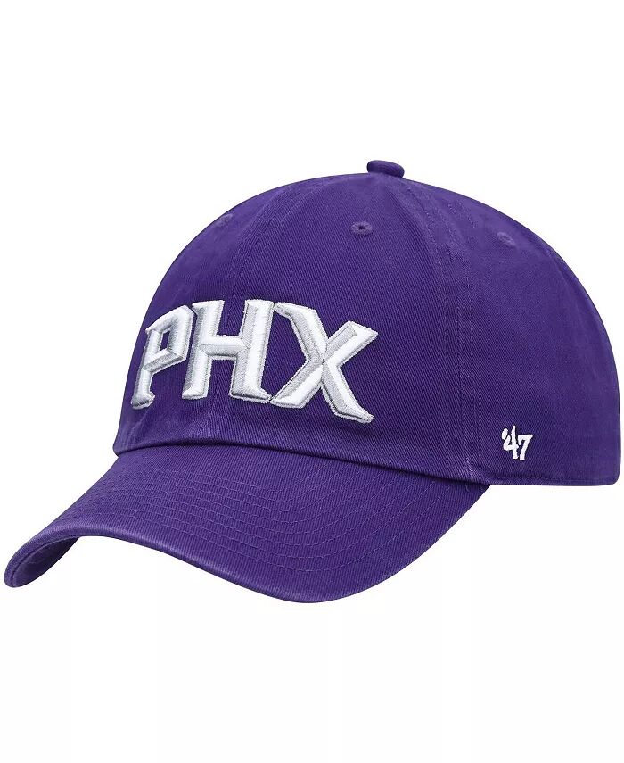 Мужская фиолетовая кепка Phoenix Suns Clean Up Wordmark Adjustable '47 Brand
Мужская фиолетовая кепка Phoenix Suns Clean Up Wordmark Adjustable '47 Brand