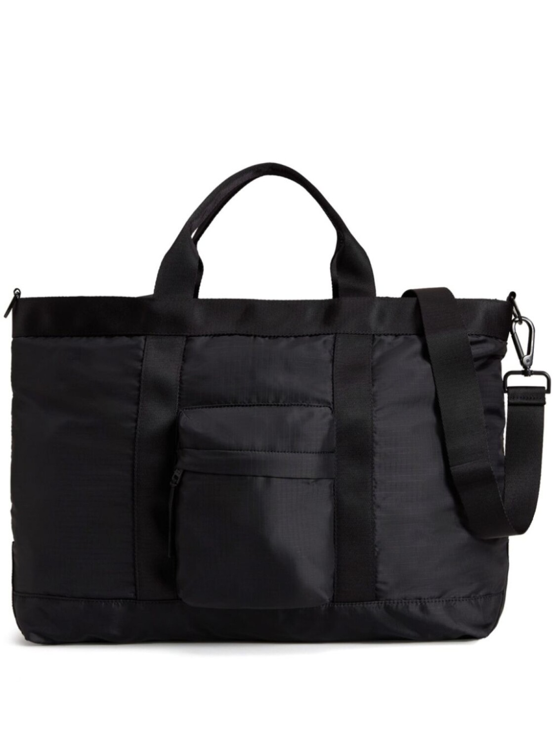 Woolrich сумка-тоут с карманом, черный
Woolrich сумка-тоут с карманом, черный