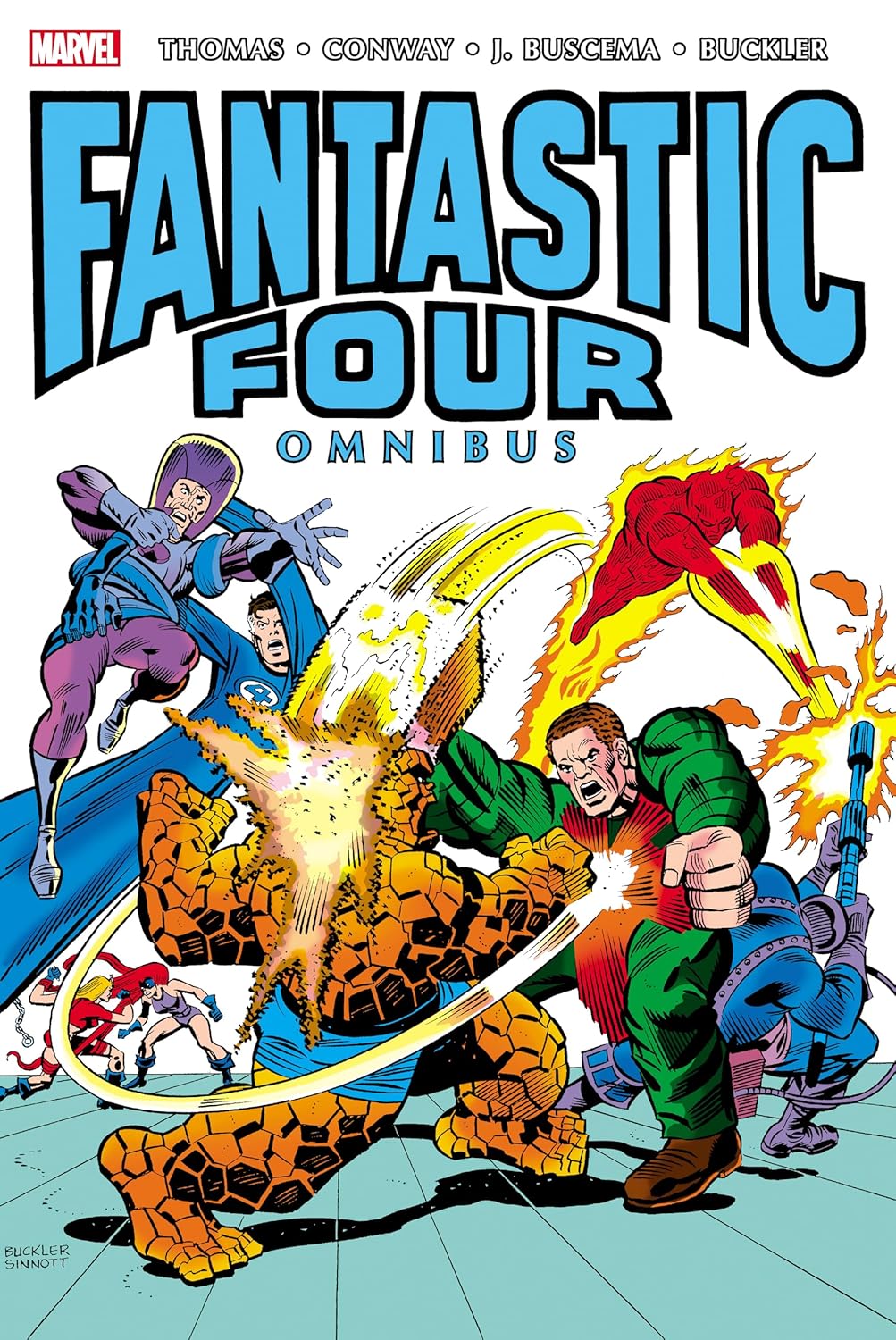 The Fantastic Four Omnibus Vol. 5 Rich Buckler Frightful Four Cover (Marvel Universe)
The Fantastic Four Omnibus Vol. 5 Rich Buckler Frightful Four Cover (Marvel Universe)