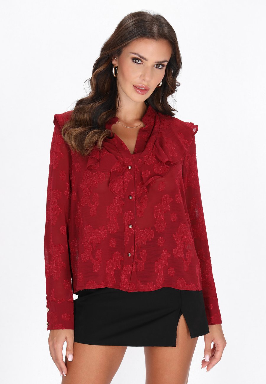 Блуза faina Button-down blouse, Burgundy/Red
Блуза faina Button-down blouse, Burgundy/Red