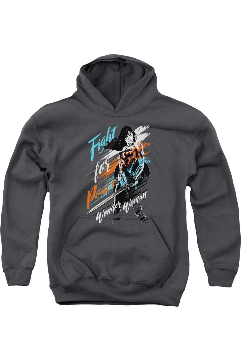 Толстовка с капюшоном "Чудо-женщина: Борьба за мир" молодежная Gildan, Charcoal
Толстовка с капюшоном "Чудо-женщина: Борьба за мир" молодежная Gildan, Charcoal