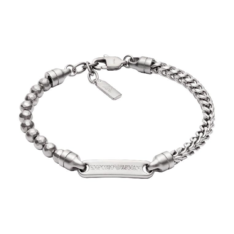 EMPORIO ARMANI Серебряный браслет из нержавеющей стали для мужчин
EMPORIO ARMANI Серебряный браслет из нержавеющей стали для мужчин