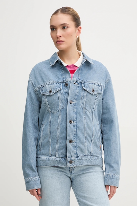Джинсовая куртка BOYFRIEND JACKET Pepe Jeans, синий 
Джинсовая куртка BOYFRIEND JACKET Pepe Jeans, синий