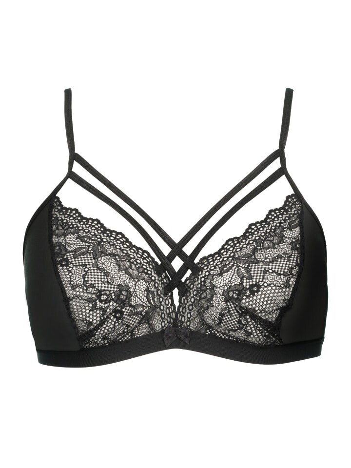 Бюстгальтер на косточках Ulla Popken, черный
Бюстгальтер на косточках Ulla Popken, черный