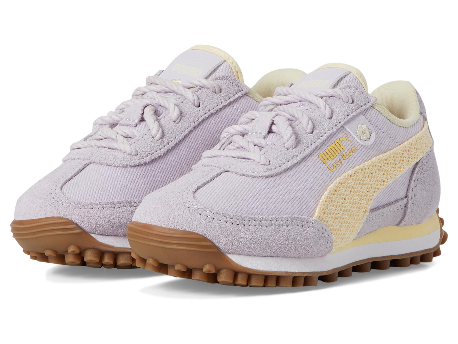 Кроссовки PUMA Kids Easy Rider, цвет Lilac Frost/Creamy Vanilla 
Кроссовки PUMA Kids Easy Rider, цвет Lilac Frost/Creamy Vanilla