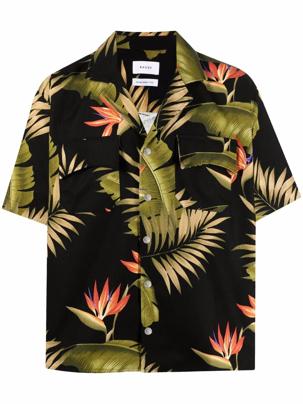Рубашка с принтом RHUDE, черный
Рубашка с принтом RHUDE, черный