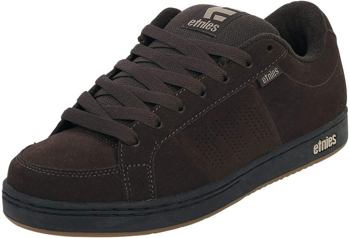 Мужские скейтбордические кроссовки Etnies Kingpin, черный/коричневый/бежевый
Мужские скейтбордические кроссовки Etnies Kingpin, черный/коричневый/бежевый