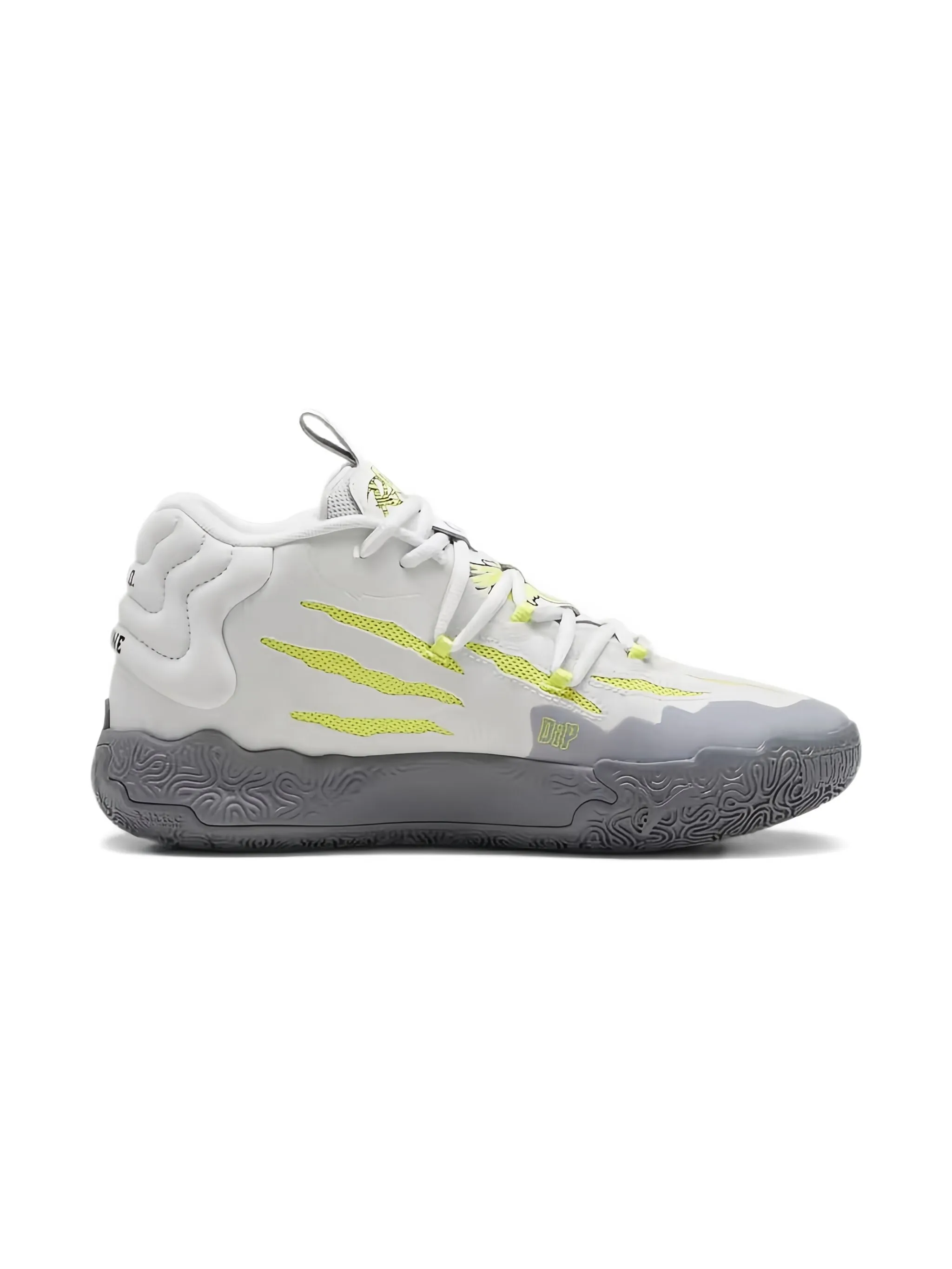 Кроссовки MB.03 Feather Grey/Lime Smash Puma Kids, белый
Кроссовки MB.03 Feather Grey/Lime Smash Puma Kids, белый