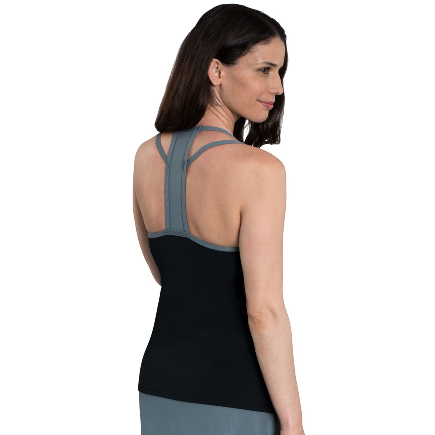 Женский топ танкини с цветными блоками Dolphin Aquashape Dolfin
Женский топ танкини с цветными блоками Dolphin Aquashape Dolfin