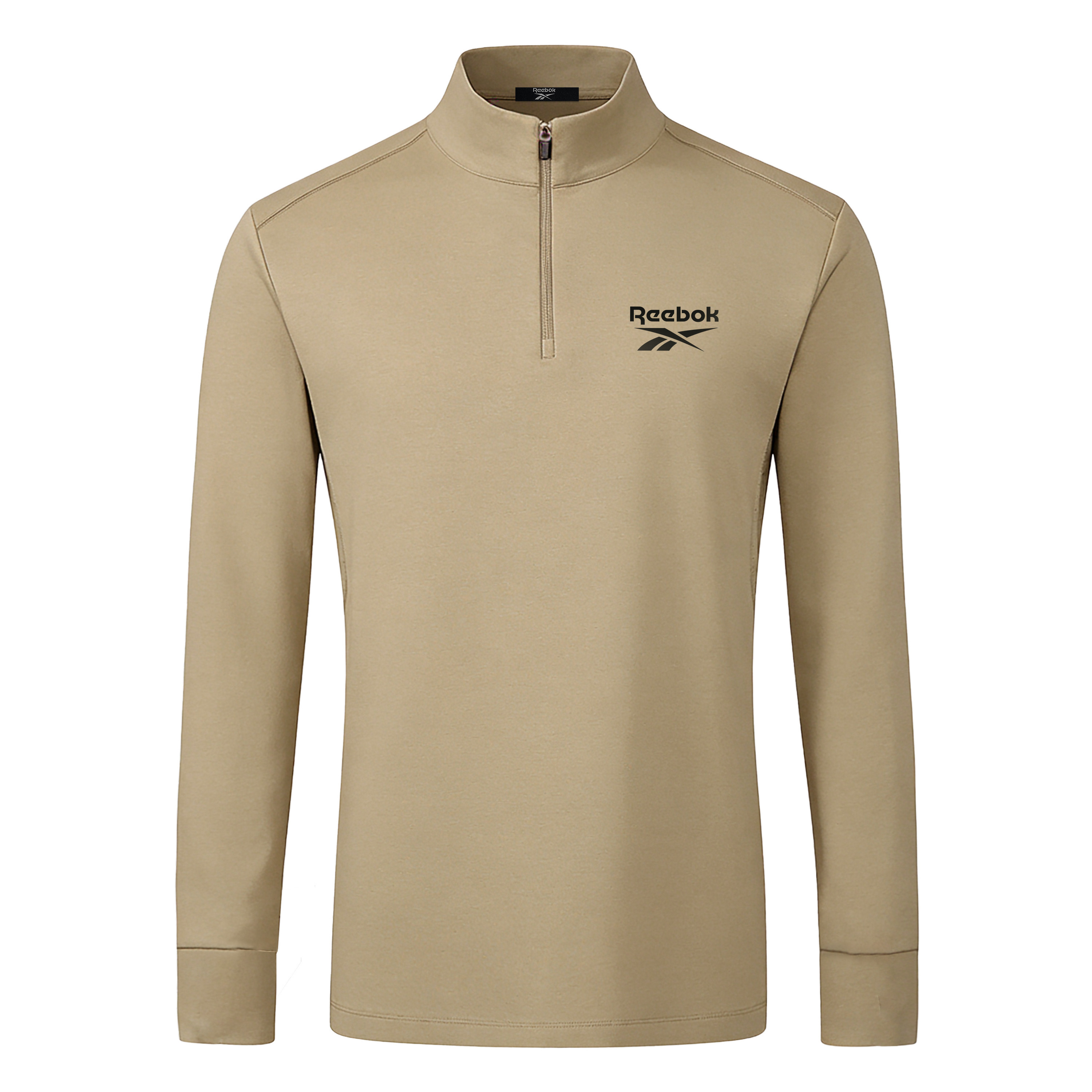 Футболка унисекс полуводолазка умеренного прямого кроя Reebok, хаки зеленый
Футболка унисекс полуводолазка умеренного прямого кроя Reebok, хаки зеленый