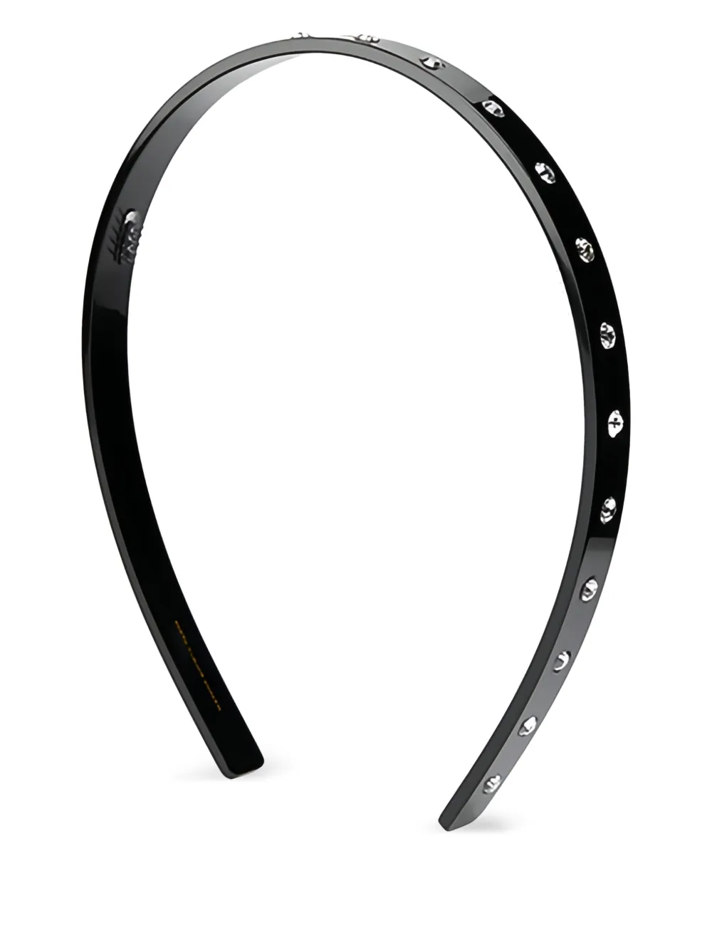 Ободок с кристаллами Maison Michel, черный
Ободок с кристаллами Maison Michel, черный