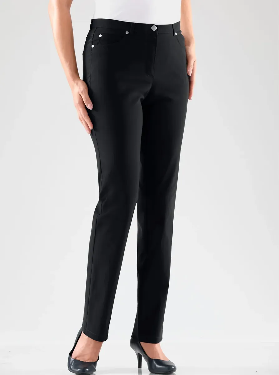 Брюки Stehmann с 5 карманами, цвет морской волны
Брюки Stehmann с 5 карманами, цвет морской волны