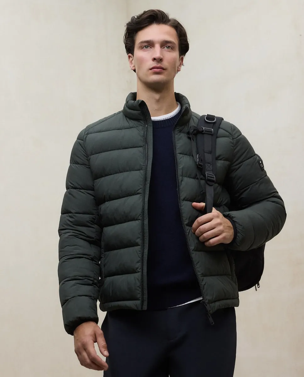 Мужская куртка на молнии с манжетами на резинке Ecoalf, темно-зеленый
Мужская куртка на молнии с манжетами на резинке Ecoalf, темно-зеленый