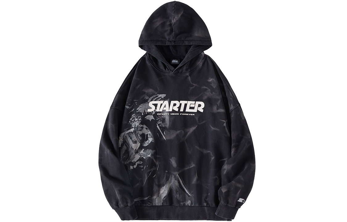 STARTER Свитшоты Unisex черный с капюшоном Moderate Regular
STARTER Свитшоты Unisex черный с капюшоном Moderate Regular