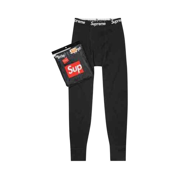 Брюки Supreme x Hanes Thermal Pant (1 Pack), Black
Брюки Supreme x Hanes Thermal Pant (1 Pack), Black