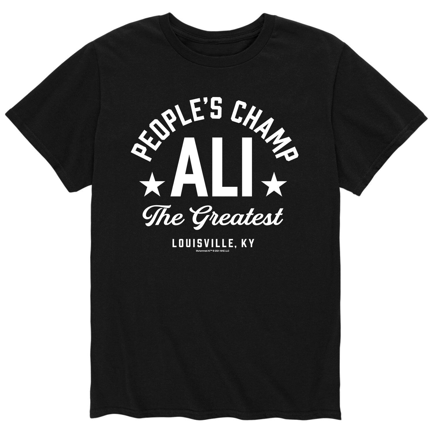 Мужская футболка «Мухаммед Али Народный Чемпион» Licensed Character
Мужская футболка «Мухаммед Али Народный Чемпион» Licensed Character