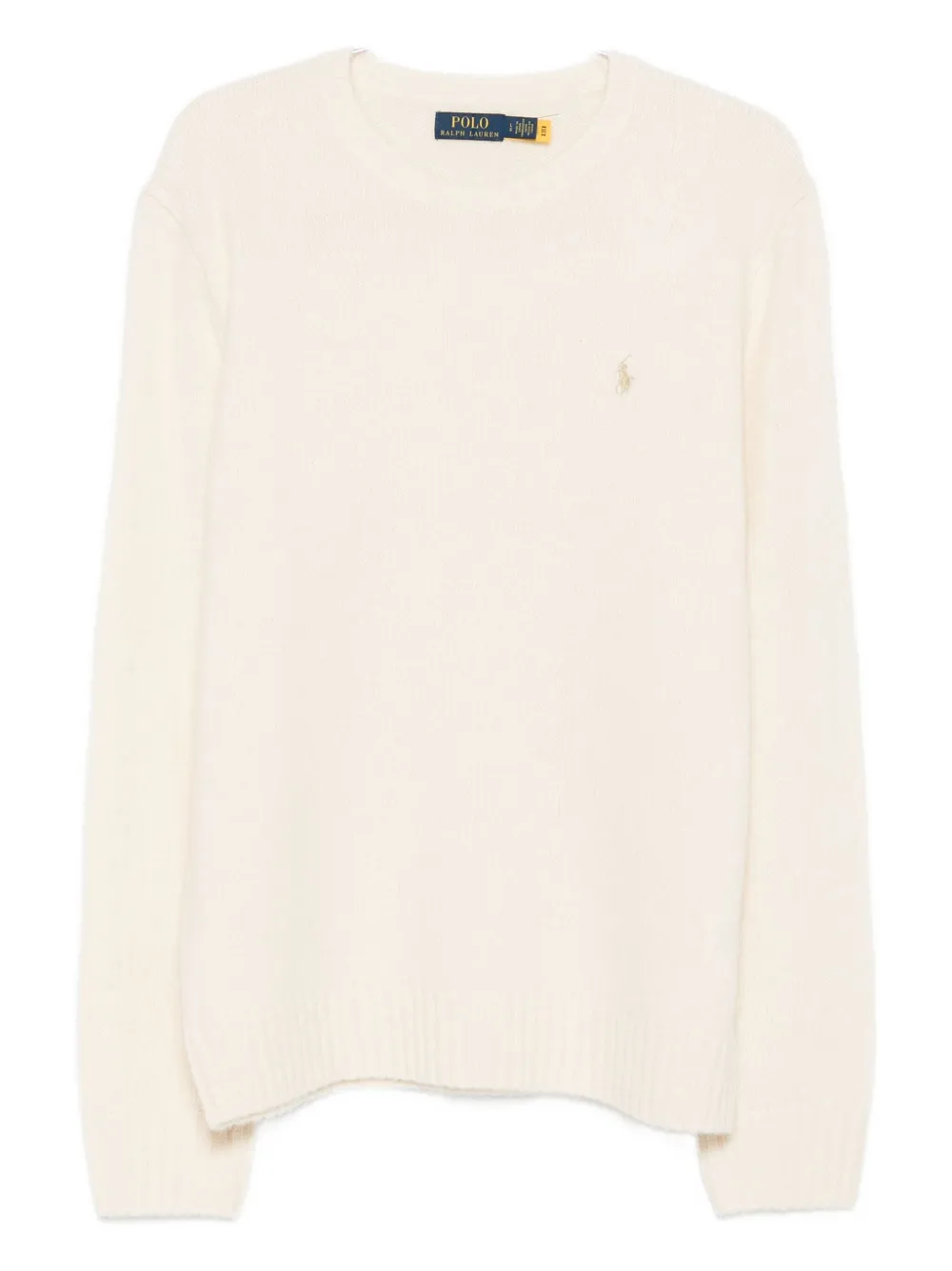 Свитер с вышитым логотипом и круглым вырезом Polo Ralph Lauren, белый
Свитер с вышитым логотипом и круглым вырезом Polo Ralph Lauren, белый