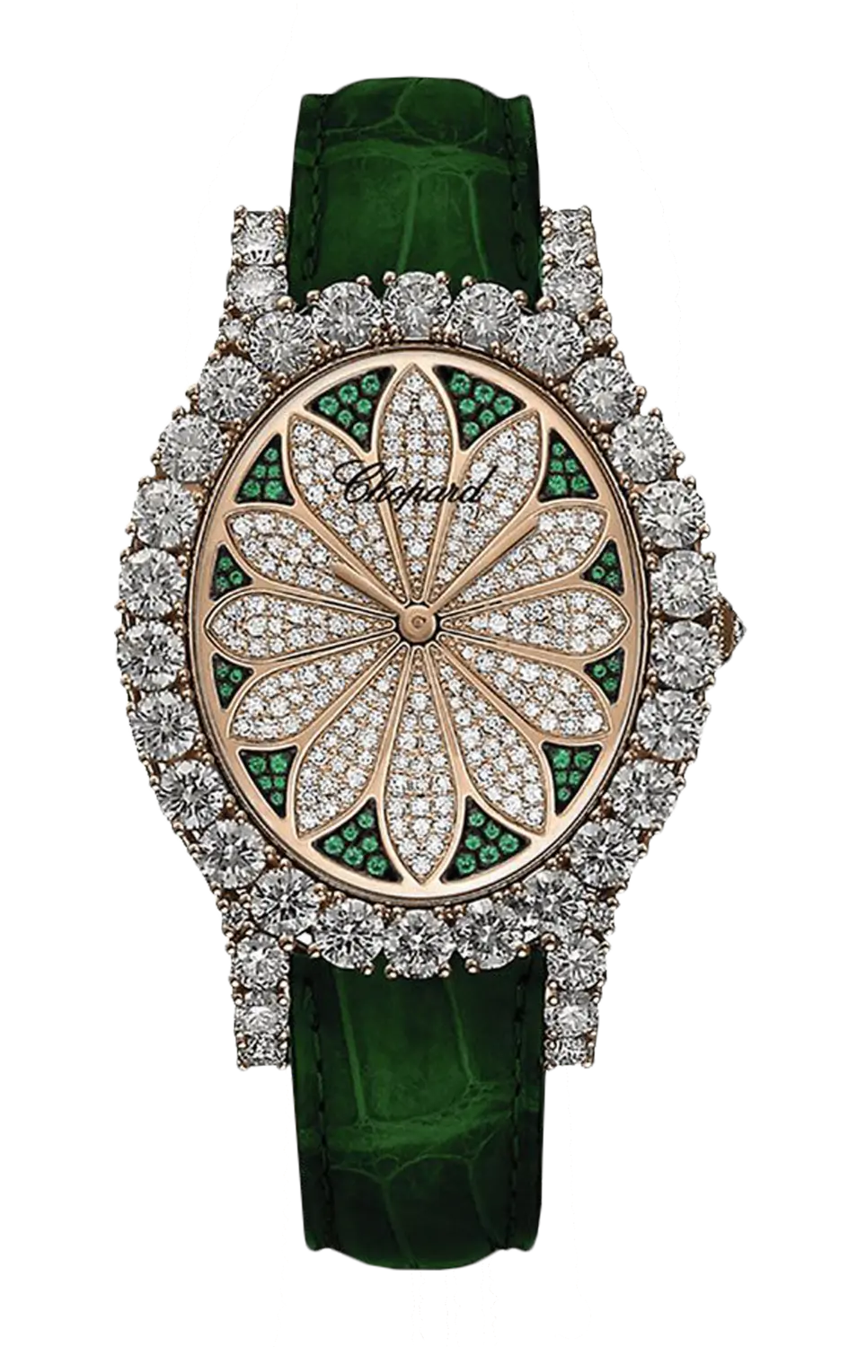 Часы Chopard L'heure du diamanti oval medium из розового золота с бриллиантами 40 мм
Часы Chopard L'heure du diamanti oval medium из розового золота с бриллиантами 40 мм