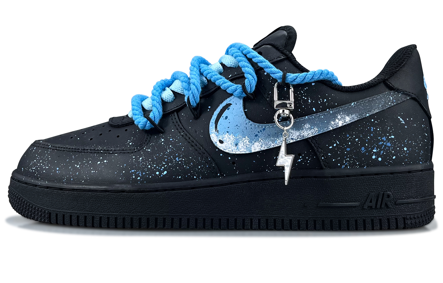 Air Force 1 Starry Sky Falling устойчивые к истиранию низкие скейтборд кроссовки unisex черный Nike, синий
Air Force 1 Starry Sky Falling устойчивые к истиранию низкие скейтборд кроссовки unisex черный Nike, синий