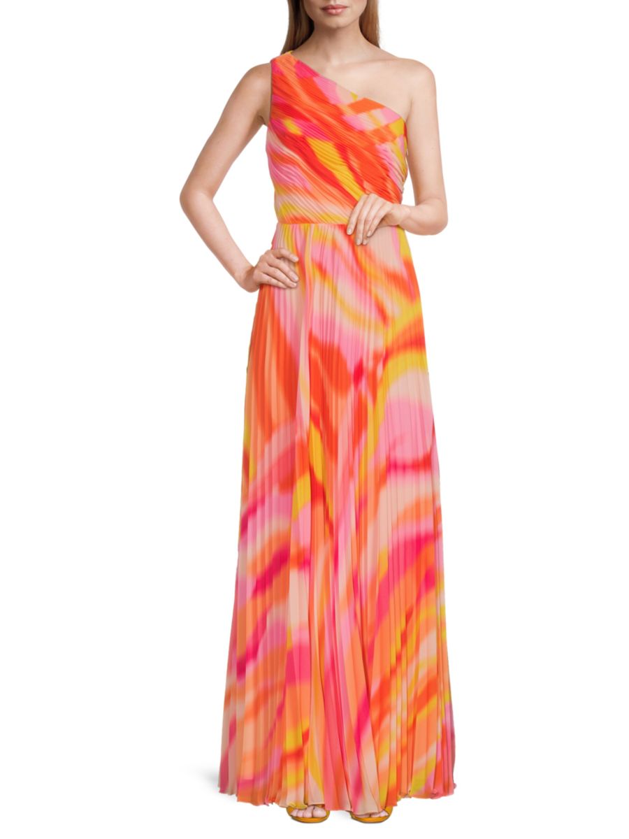 Платье Morris с открытой спиной на одно плечо и плиссировкой Amur, цвет Blured Stripe Multi
Платье Morris с открытой спиной на одно плечо и плиссировкой Amur, цвет Blured Stripe Multi