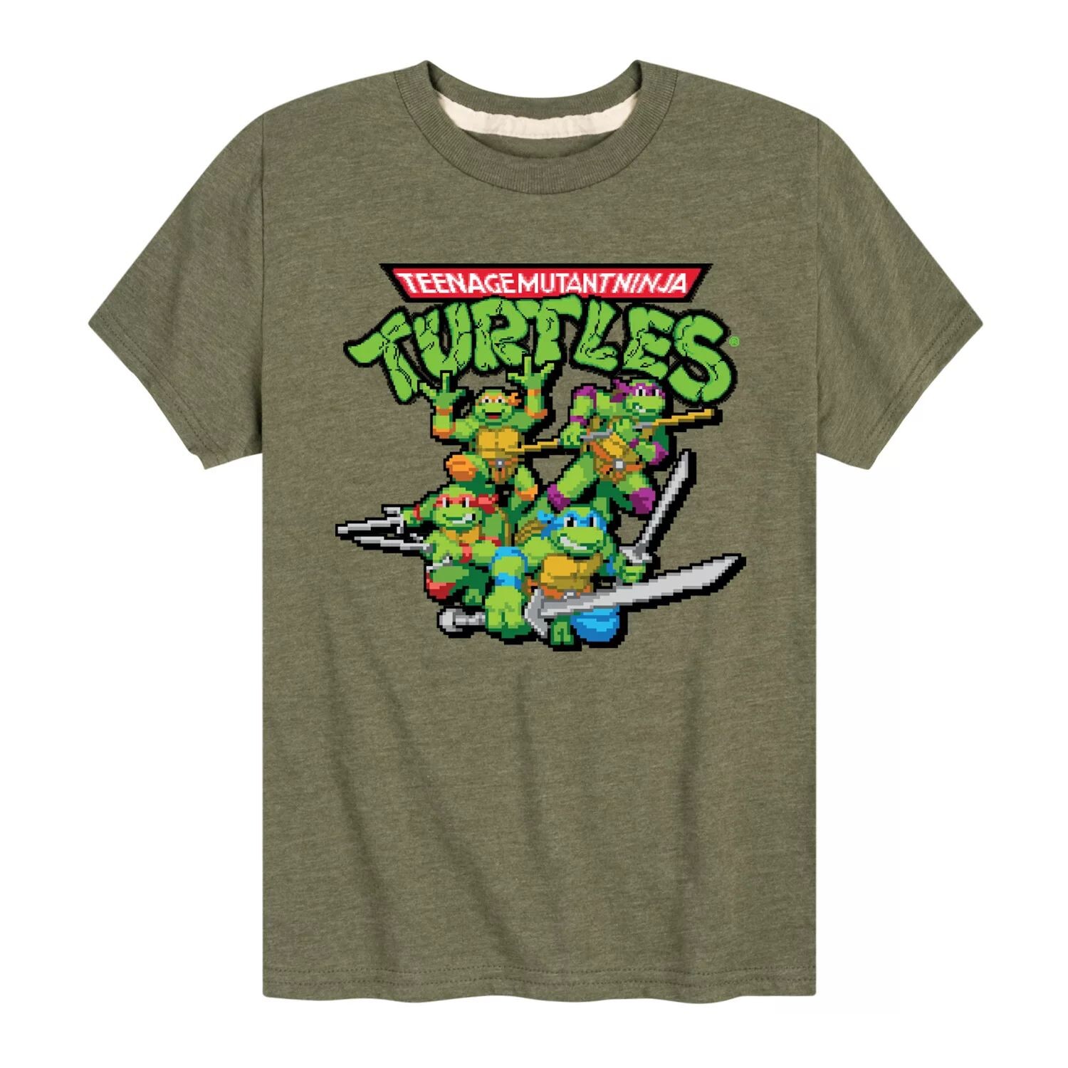 Групповая футболка «Черепашки-ниндзя» для мальчиков 8–20 лет Licensed Character, зеленый
Групповая футболка «Черепашки-ниндзя» для мальчиков 8–20 лет Licensed Character, зеленый