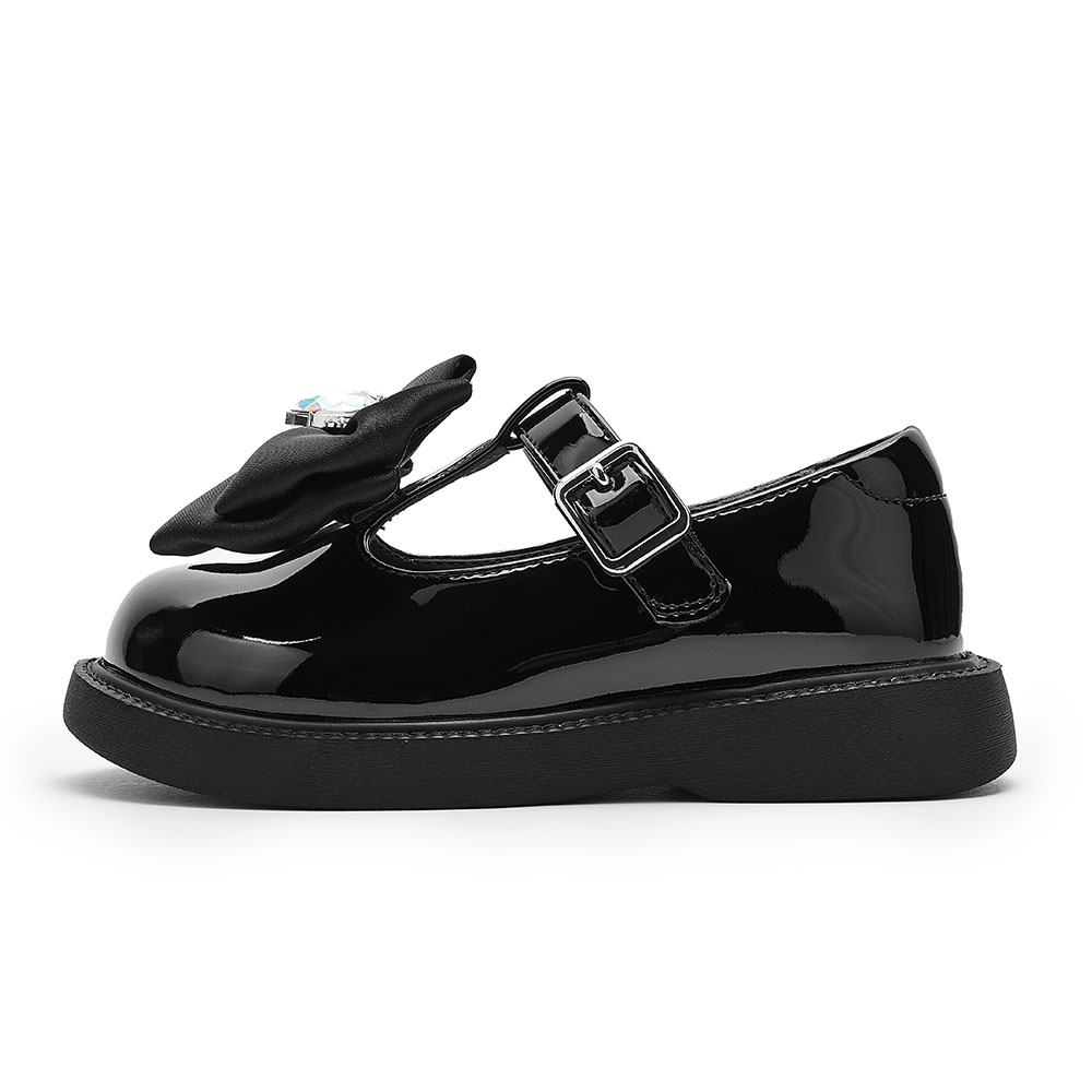 Детские кожаные туфли с противоскользящей подошвой, устойчивые к износу BALABALA, черный
Детские кожаные туфли с противоскользящей подошвой, устойчивые к износу BALABALA, черный