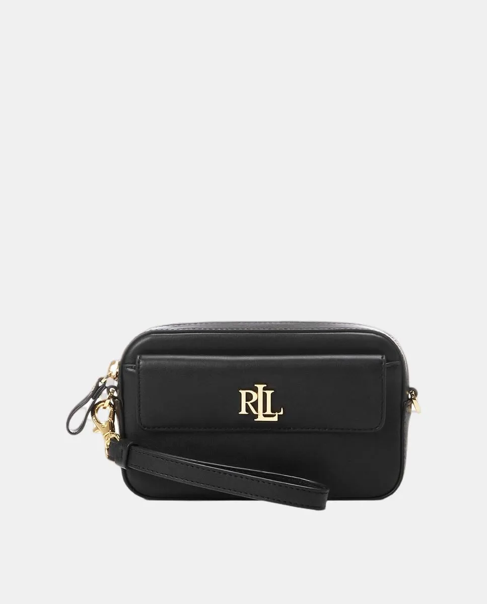 Маленькая женская кожаная сумочка Lauren Ralph Lauren, черный
Маленькая женская кожаная сумочка Lauren Ralph Lauren, черный